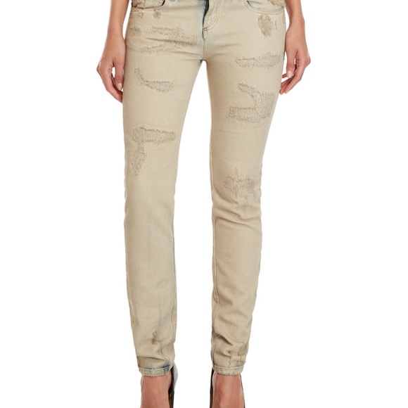 FAITH CONNEXION Distressed Slim Fit Jeans - Picture 2 of 3